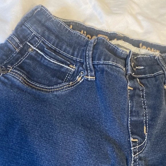 Justice  Premium Jean Girls Simply Low Blue Denim Size 12R Jegging - Picture 3 of 16